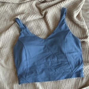 Lululemon align tank c/d cup oasis blue
